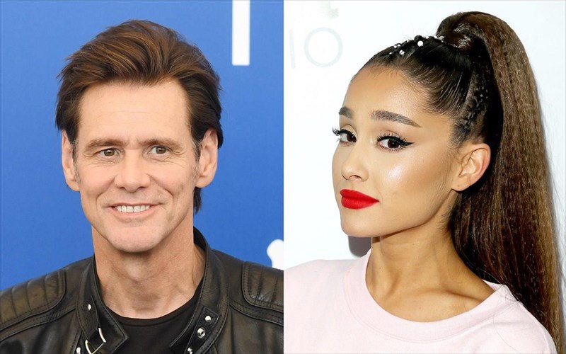 Jim-carrey-kai-ariana-grande-suzitoun-gia-tin-katathlipsi