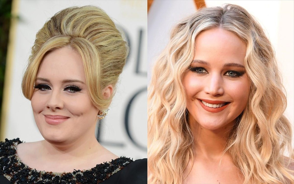 adele-Jennifer-lawrence