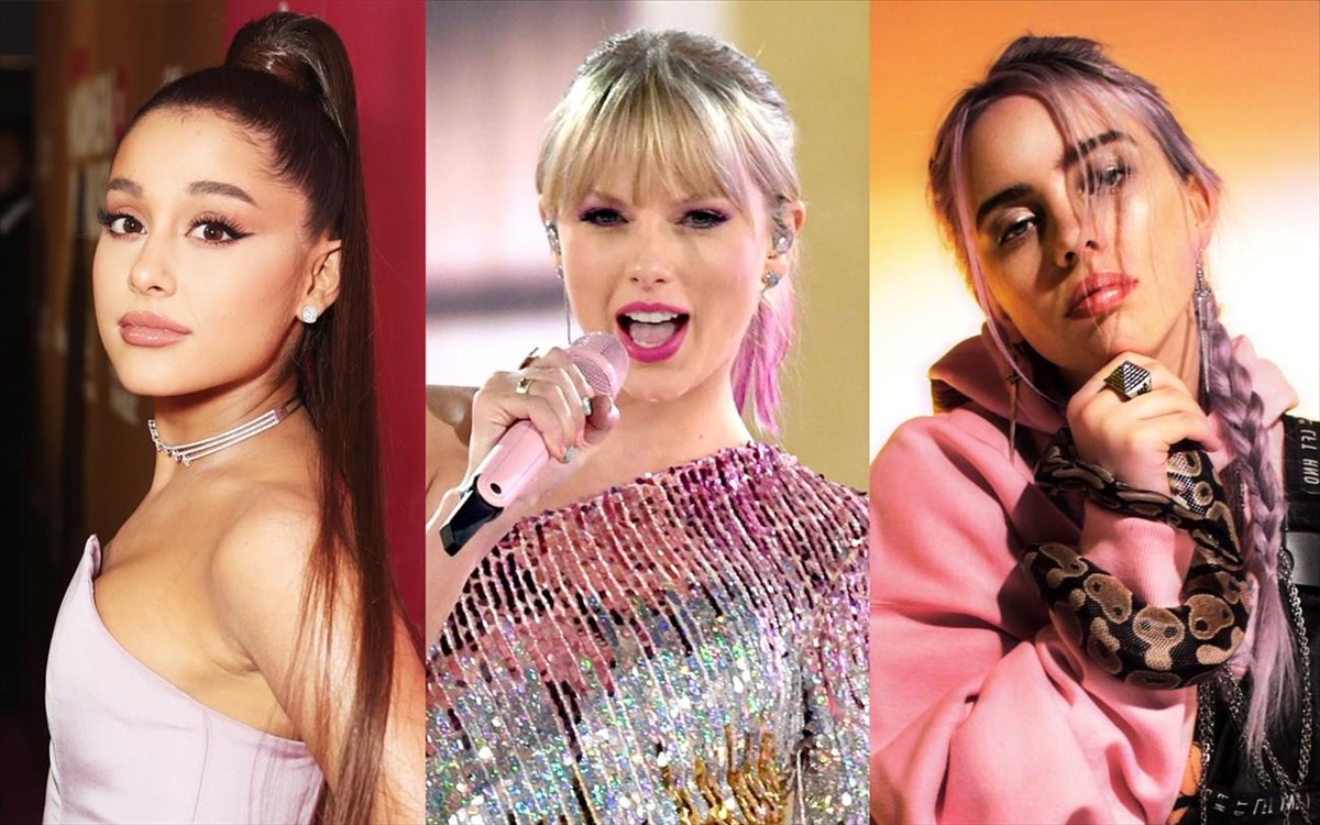 ariana-grande-taylor-swift-billie-eilish