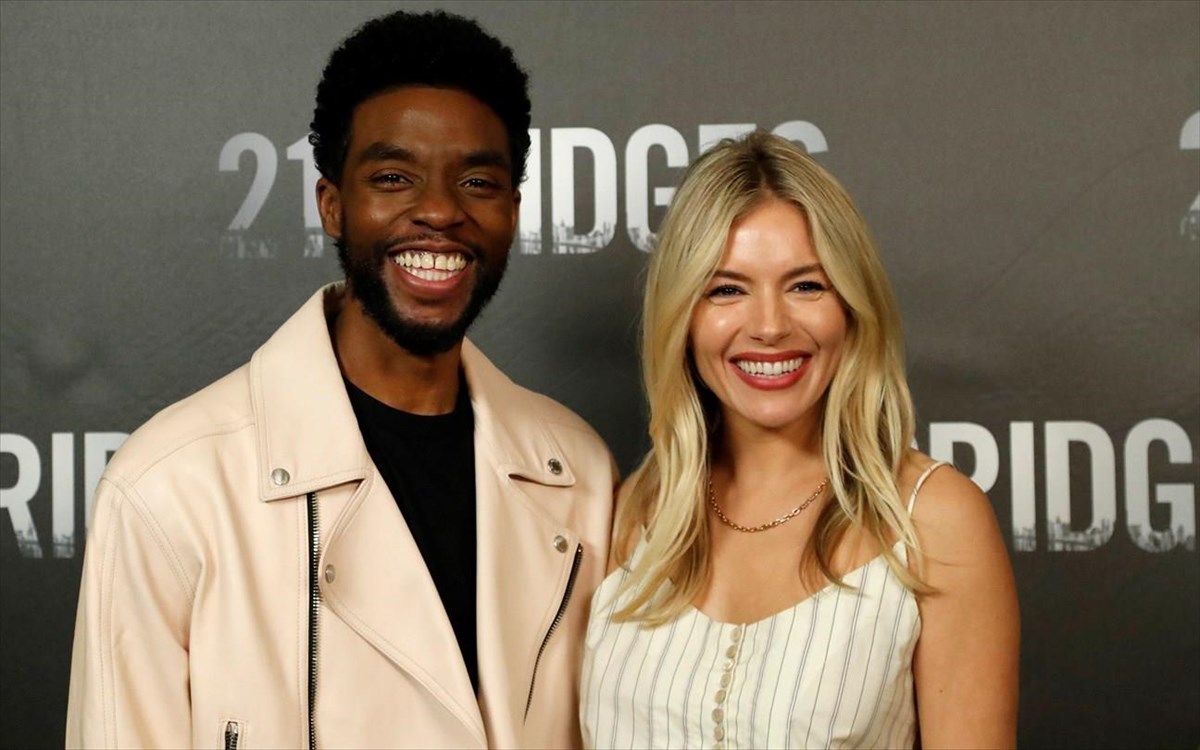 chadwick-boseman-sienna-miller