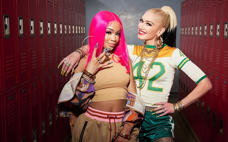 i-saweetie-sunergazetai-me-ti-gwen-stefani-se-mia-nea-version-tou-slow-clap