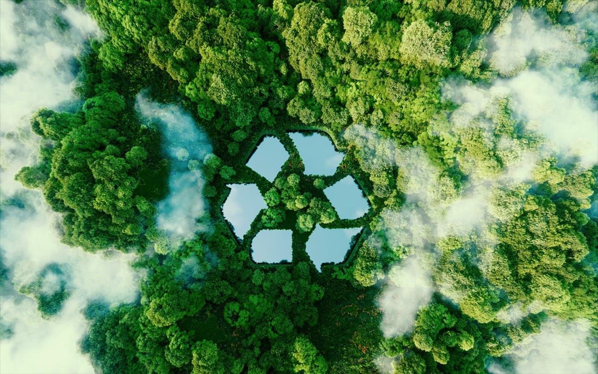 alakeintheshapeofarecyclingsignin