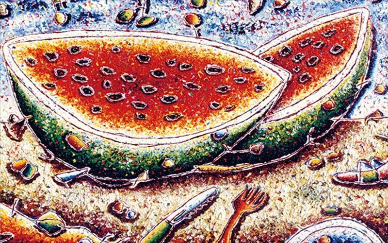 o-fantasiakos-kosmos-tou-xristou-petridi-sto-mouseio-mpenaki