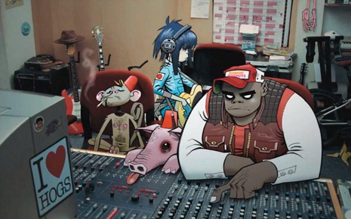 gorillaz-studio